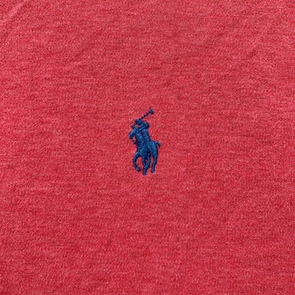 Polo by Ralph Lauren Mens Shirt Med Watermelon Short Sleeve Cotton Classic Fit - Picture 5 of 10